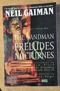 The Sandman Preludes and Nocturnes #1 by Neil Gaiman 1995 WITH CD-ROM - Picture 1 of 5
