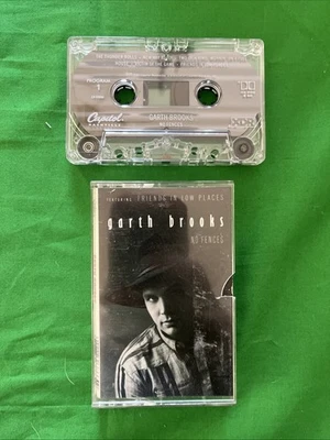 Garth Brooks - No Fences Cassette 1990 EUC with “The Thunder Rolls” - Image 1 of 2