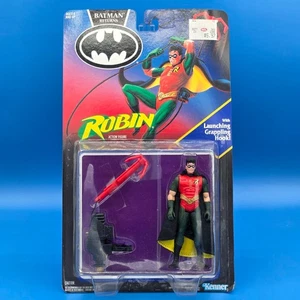 Vintage 1991 Kenner Batman Returns Robin With Grappling Hook Action Figure New - Picture 1 of 5