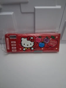 Vintage Sanrio Hello Kitty Padded Pop Up Pencil Case Rare  Ballons 2015 - Picture 1 of 14