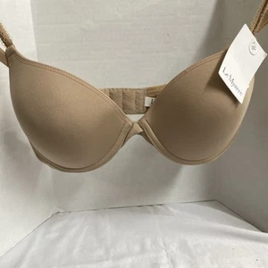 NWT Seamless Underwire Bra By Le Mystere NUDE 32C - Bild 1 von 5