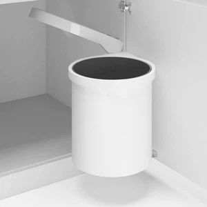 Küchen Einbau Mülleimer Kunststoff Rund Abfallsammler mehrere Auswahl vidaXL - Bild 1 von 23