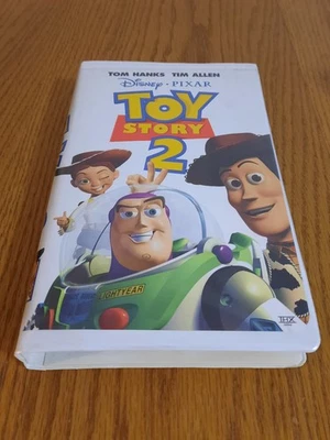 Toy Story 2 VHS 1999 Disney Pixar Clamshell Case Video Tape Nearly New Foto 1 de 4
