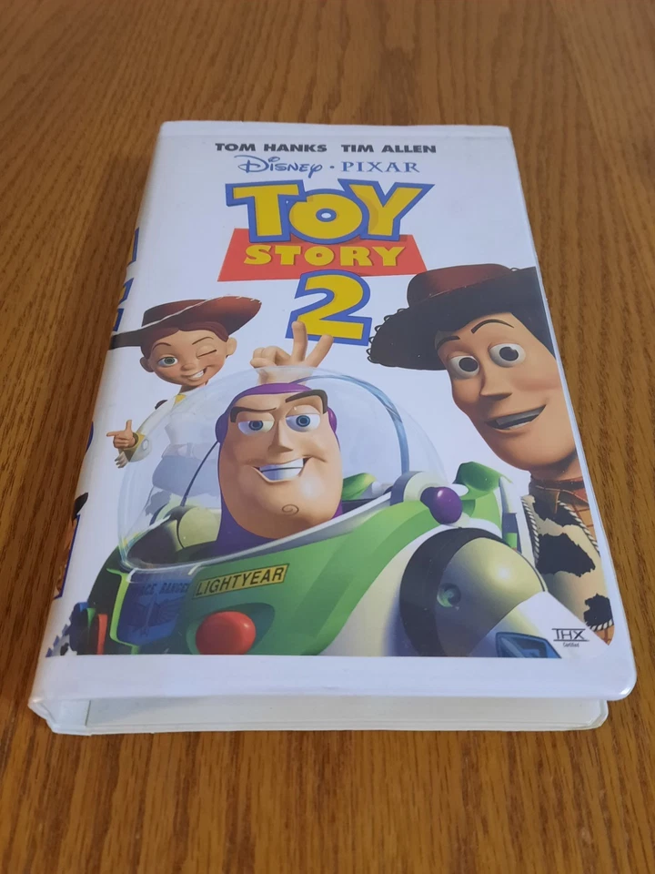Toy Story 2 VHS 1999 Disney Pixar Clamshell Case Video Tape Nearly New Foto 1 de 4