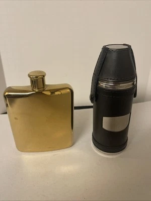 GOLD FLASK & SHOT POURER MIXER THINGS Remembered 不锈钢 — 第 1/4 张图片