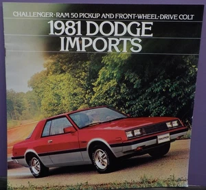 1981 Dodge Imports Sales Brochure Catalog 15 pages - Bild 1 von 6