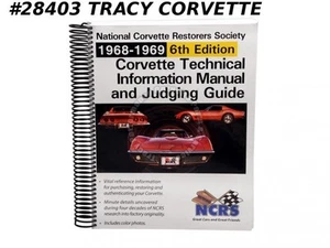 Corvette NCRS 1968-1969 Manual de información técnica y evaluación quinta edición - Imagen 1 de 4