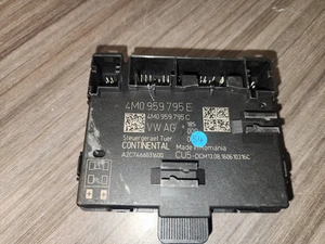 2017-2019 AUDI Q7 RIGHT PASSENGER REAR DOOR COMPUTER CONTROL MODULE OEM - Foto 1 di 7
