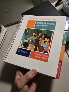 Public Speaking Handbook, Books a la Carte Edition (6th Edition) - VERY GOOD - Imagen 1 de 8