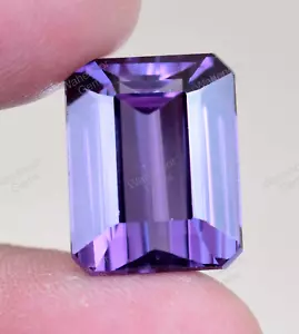Piedra preciosa suelta natural musgravita 18,00 quilates gris púrpura si esmeralda certificada - Imagen 1 de 5