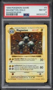 Pokemon Magneton #9 / Base Set Holo Shadowless / PSA 8 - Bild 1 von 2