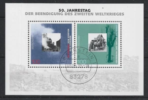 pb116 BRD/ Geschichte-2. Weltkrieg MiNr Block 31 o - Bild 1 von 1