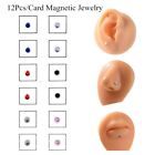 Magnetic Nose Ring Magnet Earring Lip Labret Stud Ear Tragus Cartilage Stud