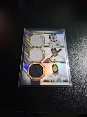 2024 TOPPS TRIPLE THREADS COMBO RELIC SSP #RCC-KTR KONERKO.THOMAS, & ROBERT /36 - Image 1 of 2
