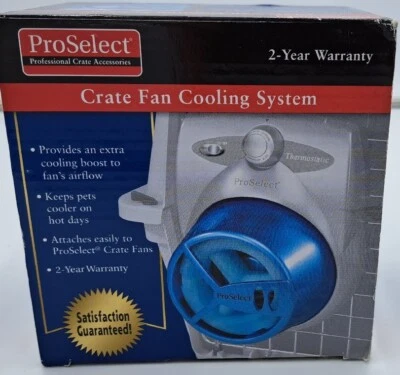 COOLING PACK System w/COOL PACK for ProSelect,PetPals or COOL PUP FAN Crate Cage - Image 1 of 4