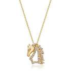 Gin and Grace Smithsonian Museum Collection presents power horse Necklace 14K...