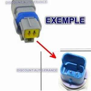 connecteur pour Capteur Pression d'Huile de Direction Assistée Peugeot 206 307 - Picture 1 of 5