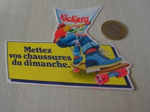 autocollant publicite chaussure kickers ( aut 3 ) - Photo 1/2