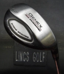Nickent Genex 3DX Ironwood 17° 2 Hybrid Uniflex Steel Shaft Lynx Grip - Picture 1 of 6