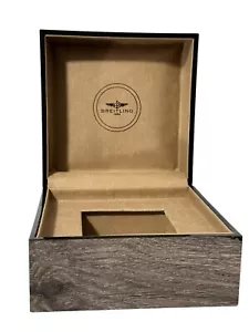 BREITLING 1884 INNER /OUTER Presentation Watch Box Bakelite Shiny Nice - Picture 1 of 18
