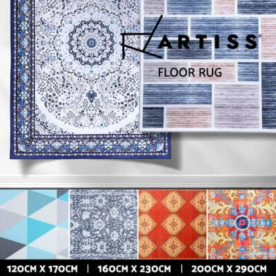 Artiss Floor Rugs Short Pile Area Rug Large Modern Classic Carpet Soft Bedroom - image 1 of 4