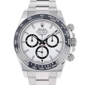 Rolex Daytona 126500LN White Panda UNWORN 2025 OCTOBER Oyster Steel 40 mm - Picture 1 of 17