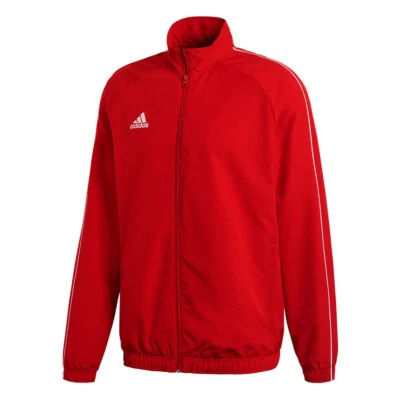 adidas Core 18 Präsentationsjacke Herren Sportjacke rot [CV3686]