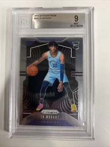 JA MORANT BGS 9 2019-20 PANINI PRIZM BASKETBALL #249 ROOKIE RC GRIZZLIES - Picture 1 of 2