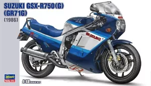 Hasegawa 1/12 MOTORBIKE SERIES SUZUKI GSX-R750(G)(GR71G) Plastic Model - Picture 1 of 11