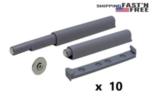 Magnetischer Druck zum Öffnen System Dämpfer Puffer Fangriegel mit Spitze, mit Platte/10P - Bild 1 von 2