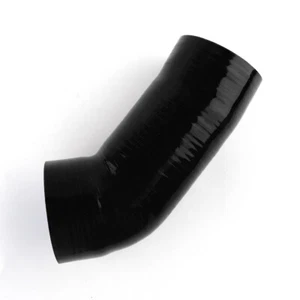 Black Silicone Intake Inlet Coolant Hose For BMW N52 6cyl 3.0 2007-2013 4PIY - Imagen 1 de 8