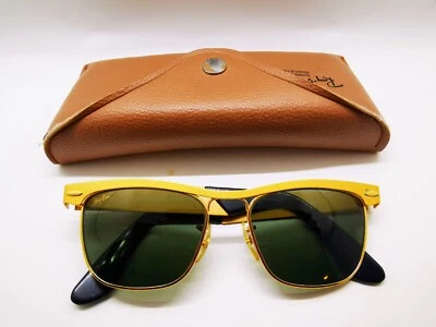 Vintage B&L Ray Ban Wayfarer Metal Deluxe - Rare! - Image 1 of 4