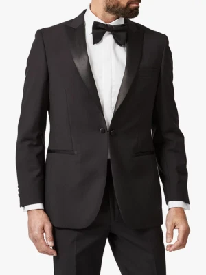 Chester на Chester Barrie шерсти Mohair Slim Fit платье костюм куртка, черный 38с новый с этикетками - Изображение 1 из 2