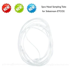 CONTEC 5pcs Nasal Sampling tube for CONTEC Sidestream End-tidal CA10S CO2-M01 - Picture 1 of 5
