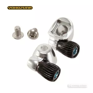 Yokozuna Aluminum Braze-On Downtube Housing Stops w/Barrel Adjuster - Picture 1 of 1