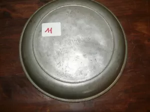 Rarität kleiner alter ca. 200 Jahre alter Zinn Suppenteller oder Katzenteller 11 - Bild 1 von 6