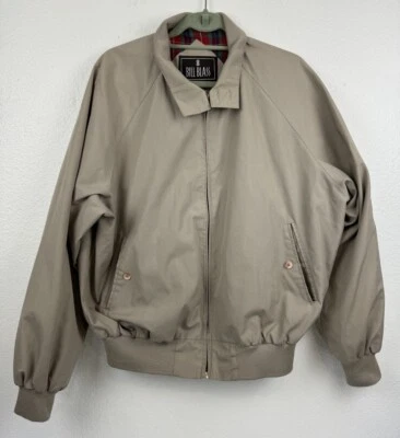 Chaqueta de Camionero Bill Blass De Colección Tostada Para Hombre L/XL Foto 1 de 4