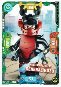 Lego Ninjago Serie 5 TCG Sammelkarten Karte Nr. 126 Hinterhältiger General Kozu - Bild 1 von 1
