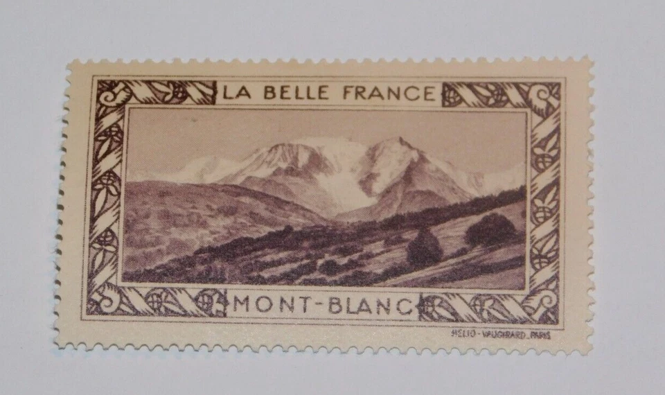 Vignette cinderella La Belle France TIMBRE LE MONT BLANC - Photo 1/1