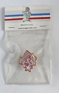 Army Girl Pin Pink Pinback für Mütze Shirt von Eagle Crest in versiegelter Verpackung - Bild 1 von 6