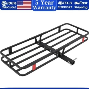 ๐ฑ500Lbs Rear Luggage Rack Basket Fit for Car Truck Hitch Mount Cargo Carrier NE - Picture 1 of 7