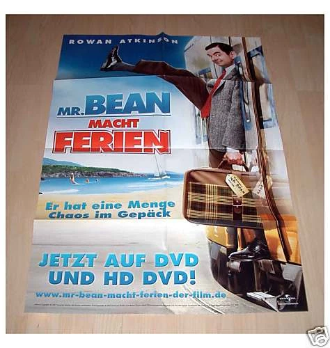 Filmposter A1 Neu Mr. Bean macht Ferien Rowan Atkinson