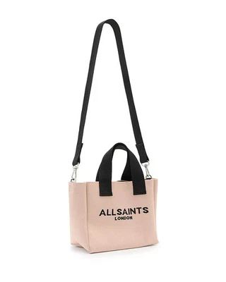 New ALLSAINTS Izzy Mini Tote Bag w/Removable Crossbody Strap in Rose Dust - Image 1 of 4