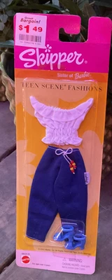 复古 Skipper 青少年场景时尚套装 2000 美泰全新带包装 — 第 1/4 张图片