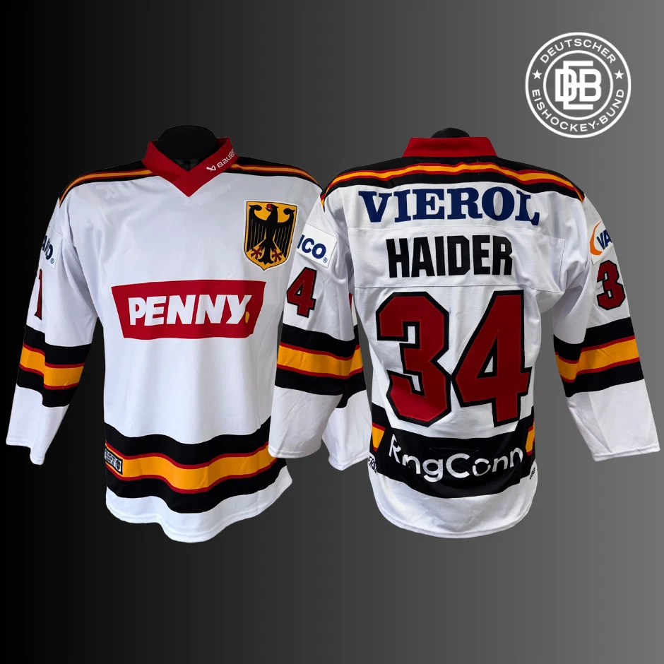 Eishockey GameWorn Trikot Frauen Deutschland Cup 2025 Celina Haider #34 - Bild 1 von 1