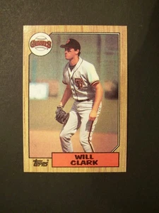 1987 Topps Baseball #420 WILL CLARK (San Francisco Giants) RC - MT! WOW! L@@K! - Picture 1 of 1