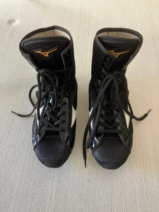 Mizuno Boxschuhe 21GA2310 schwarz Finisher MID US8,5 ( 26,5 cm ) gebraucht Japan - Bild 1 von 5
