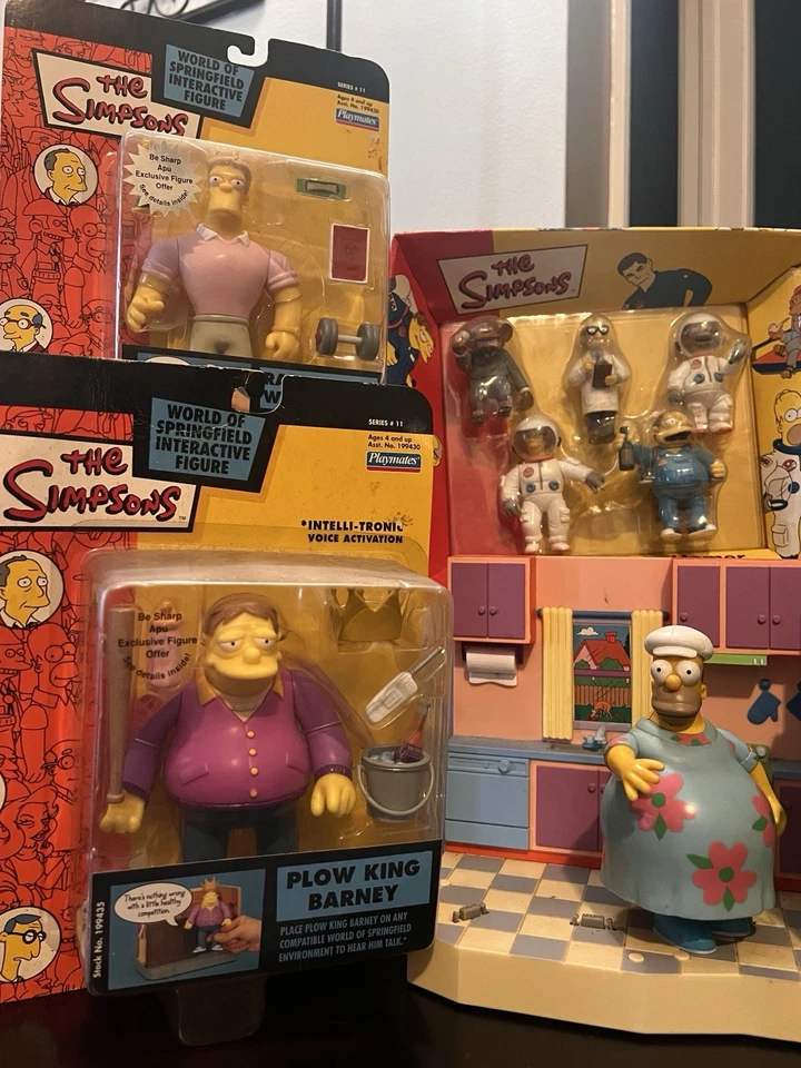 Lote de figuras y juegos sellados vintage de Los Simpson - Ver descripción para más detalles Foto 1 de 4