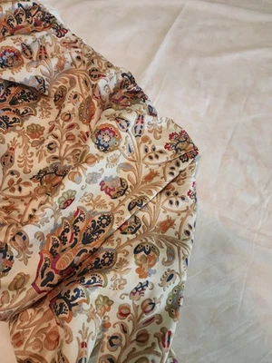 Ralph Lauren Chaps FALDA DE CAMA Alfombra Marrakech Floral Paisley Polvo Volantes Reina 13" Foto 1 de 4