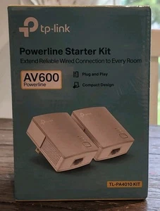 TP-Link AV600 Powerline Starter Kit For Extended Internet Connection - Picture 1 of 5